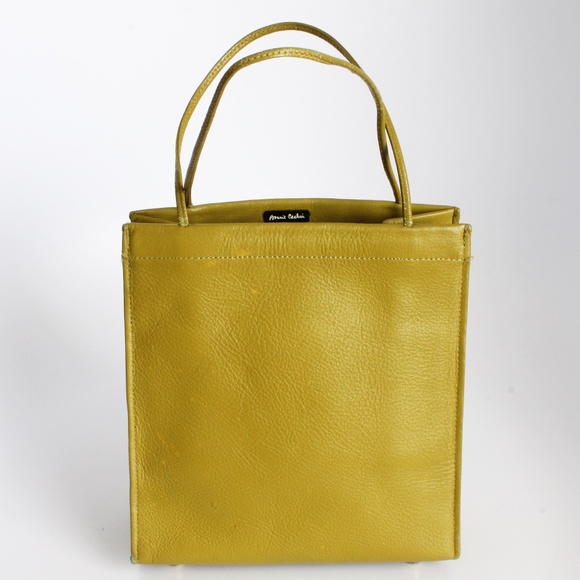 Bonnie Cashin for Coach Tiny Tote Bag Mimosa Leather Rare Vintage Cashin Carry - Picture 3 of 13